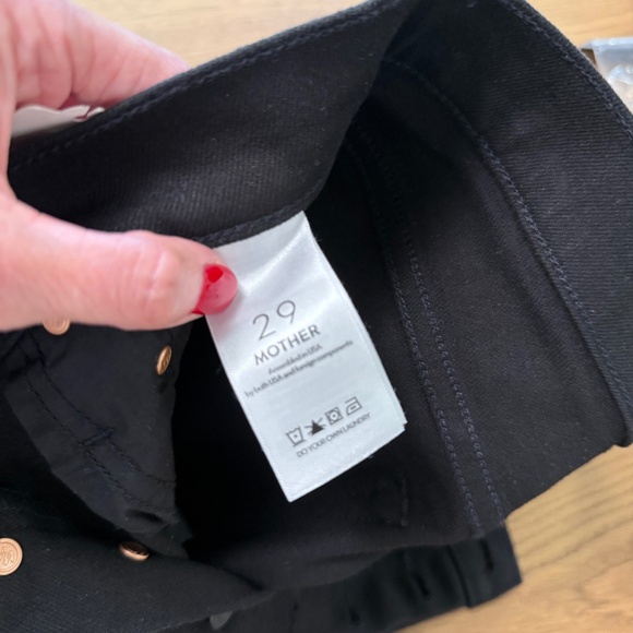 MOTHER Denim Tomcat High Rise Ankle Straight Jeans in Lasting Impression - Picture 4 of 7